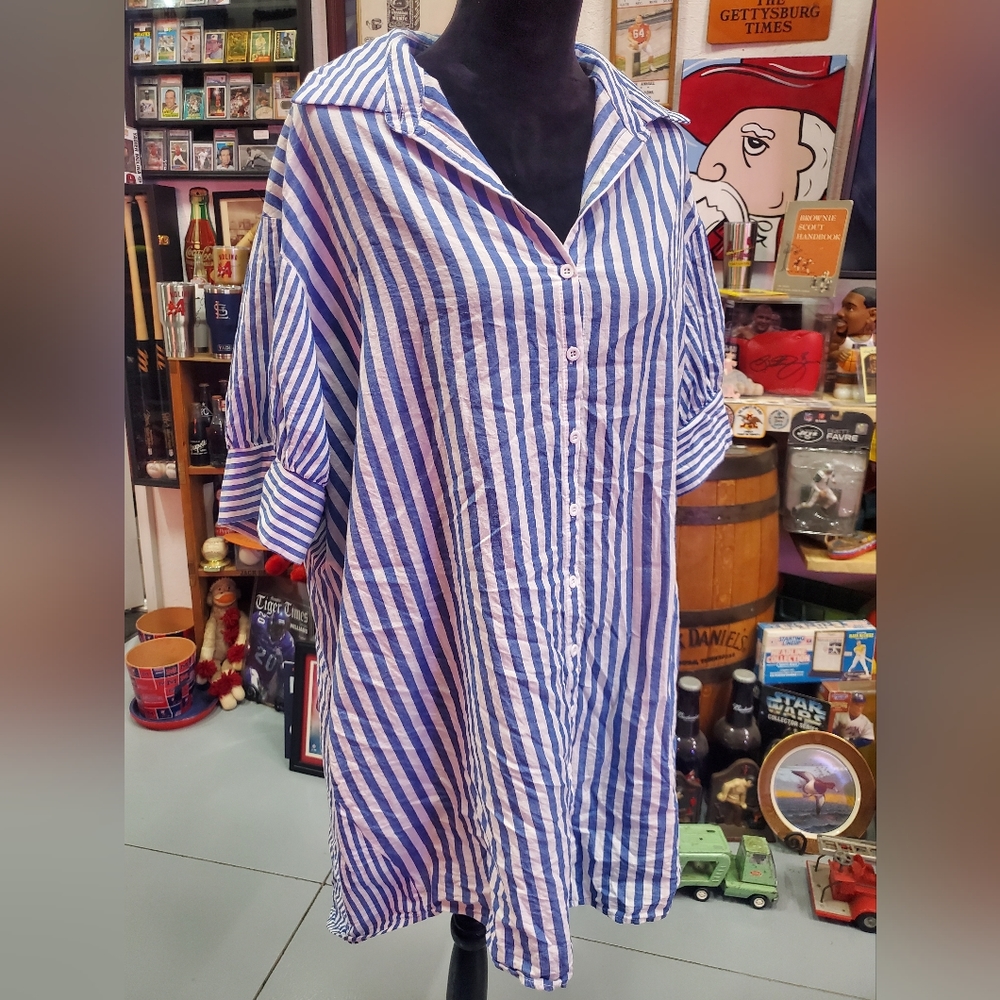 Striped Shein dress